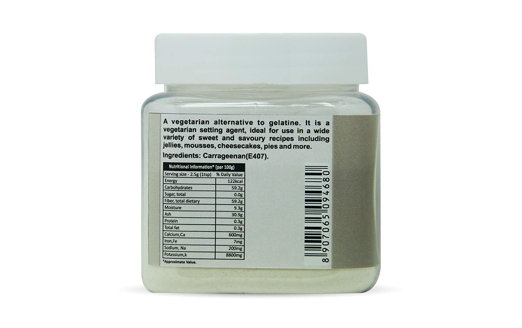 Puramio Veg Gelatine    Plastic Jar  100 grams
